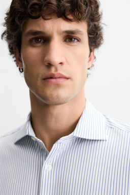 TEXTURED STRETCH SHIRT - Zara фото 13
