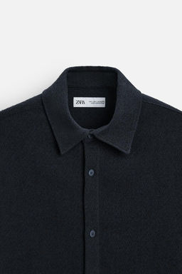 BOUCLE TEXTURED SHIRT - Zara фото 24