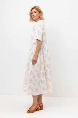 ЕВТ 5071/гардения,нежная магнолия платье жен