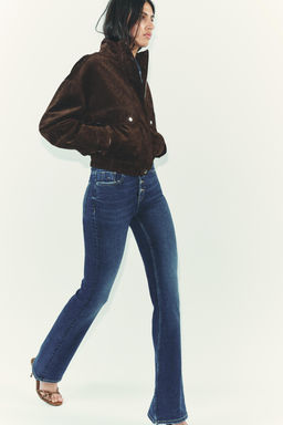 Z.06 HIGH-WAIST FLARE JEANS - Zara фото 3