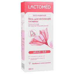 Гель для интимной гигиены «Лактомед», уход за чувствительной кожей, 200 мл
