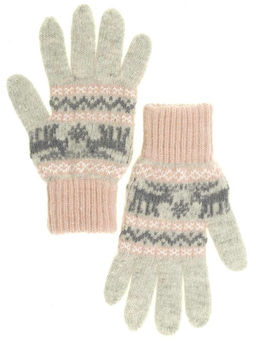 Перчатки женские "Лоси" 5315-9