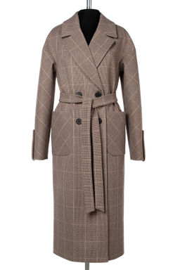 Пальто женское демисезонное (пояс) - El podio фото 6