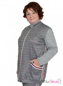 Жилет Модель №746 размеры 44-84 - Plusmoda фото 8