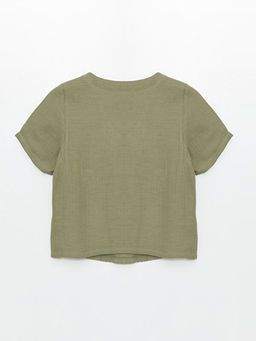 V Yaka Dokulu Kad?n Pijama ?st?