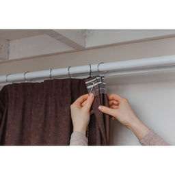 Крючок для штор, 7×4 см, 20 шт., цвет серебряный