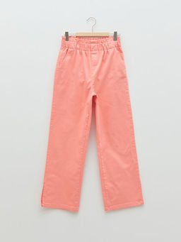 Beli Lastikli Basic Geni? Pa?a Gabardin K?z ?ocuk Pantolon