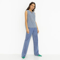 Блуза с выточками, Легкое настроение (cage) - Charutti фото 6