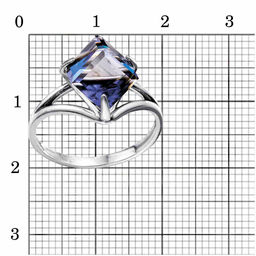 КОЛЬЦО 24613186Мд - Красная пресня фото 2