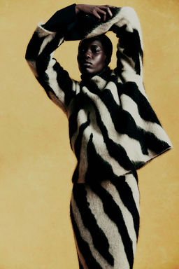 Jersey en mezcla de mohair con cuello perkins - H&m фото 2