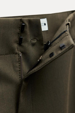 ZW COLLECTION STRAIGHT-FIT TROUSERS - Zara фото 19