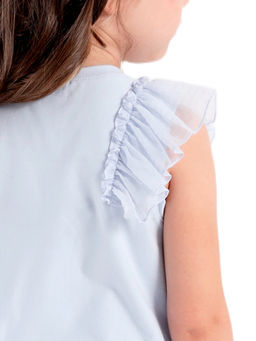 Блузка для девочки О57239 - Карамелли фото 8