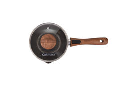 Ковш 1,5л с носиком со съемной ручкой,со стекл. крышкой, АП линия Granit Ultra Induction кгои0156а - Kukmara фото 3