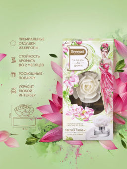 Breesal Декоративный ароматизатор Arome Fleur Элегия любви  фото 3