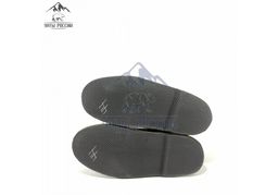 Мини-монголки мужские коричневые, войлочная подошва,