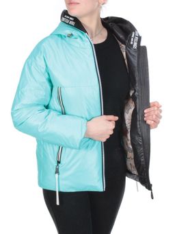 8278 TURQUOISE Куртка демисезонная женская BAOFANI (100 гр. синтепон) - Fashion фото 6