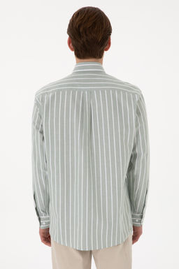 Erkek Haki Uzun Kollu G_mlek Sepette S_rpriz _ndirim - U.s. polo assn фото 5