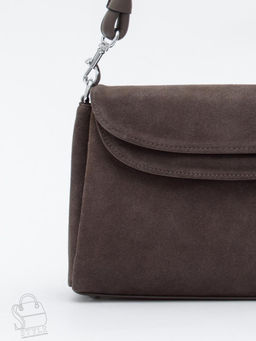 Сумка женская кожаная 0037VG gray Vitelli Grassi