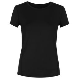 Футболка со вставками женская Resport, бифлекс, размер 42 (XS), чёрная