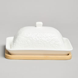 МАСЛЕНКА LEFARD MUSE НА ДЕР. ПОДСТАВКЕ 17*12,5*8 СМ  фото 4