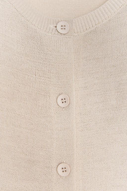 PLAIN KNIT WOOL CARDIGAN - Zara фото 10