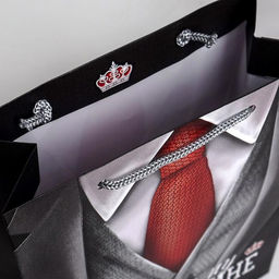 Пакет ламинированный вертикальный Лучшему мужчине, MS 18 23 8 см - Дарите счастье фото 4