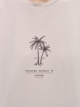 Футболка с принтом / Zarina  фото 6