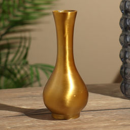 Ваза «Леон», 7×7×17 см, алюминий