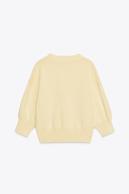 CARDIGAN WITH THREE-QUARTER SLEEVES - Zara фото 2