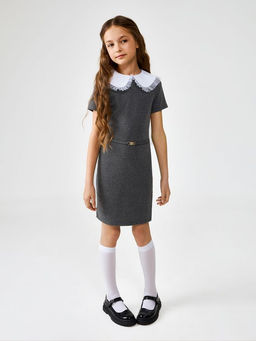 ACOOLA / Платье детское для девочек Soprano_NEW серый фото 6