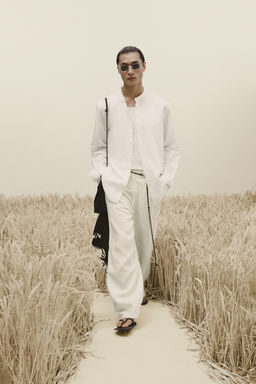 LINEN - COTTON SHIRT - Zara фото 11