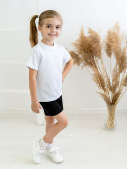 Футболка детская белая