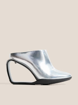Ботильоны UNITED NUDE Mobius Mule Hi Артикул 4638796, серебряный