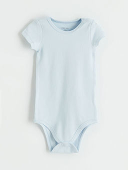 Bisiklet Yaka Erkek Bebek ??t??tl? Body 2li