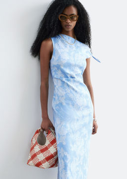 Vestido midi asim?trico con estampado paisley - H&m фото 7