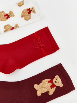 Y?lba?? Temal? Kad?n Soket ?orap 3l?