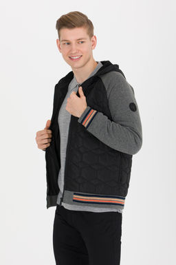 U. S. Polo Assn / Мужской черный вязаный кардиган