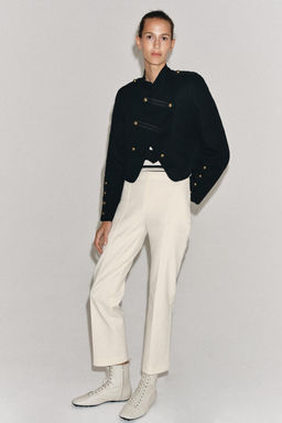 PANTAL?N CROPPED ZW COLLECTION / Crudo