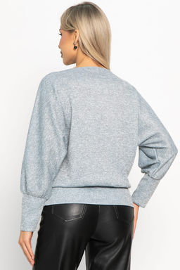 Блуза Гостья из будущего НЬЮ (голубая) Б14920-19М