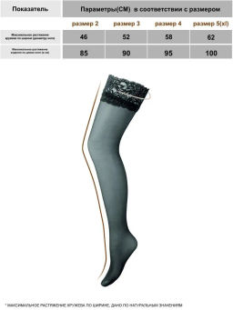 Чулки TEATRO CAPRICE 40 XL темно-бежевый  фото 7