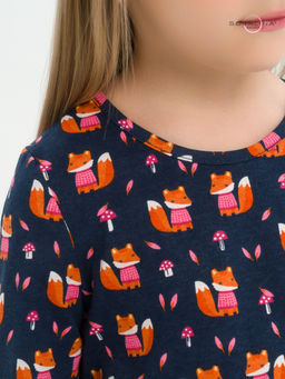 Костюм Алиса лисята на синем-марсала - Sovalina фото 42