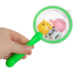 Игрушки для ванны Крошка Я «Кругляшики», мягкий пазл, сачок, набор 5 шт.