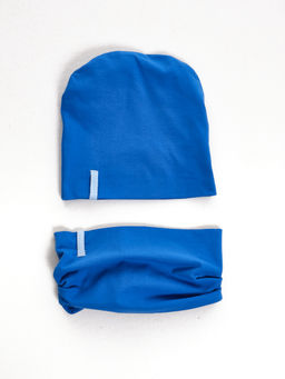 Комплект (шапка+снуд) UD 3017 син/электрик