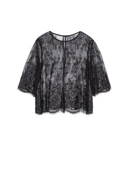 CONTE Черная вечерняя блузка LBL 1060 royal black