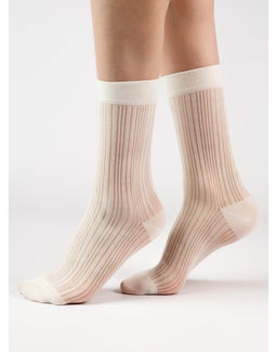 Женские носки Индефини (Арт.4005SLWW) - Indefini фото 3