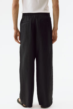 Pantal?n de lino Loose Fit - H&m фото 7