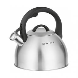 Чайник нерж ZEIDAN 3,0 л, со свист, индукц. дно,курковый механизм, матов. арт. Z-4527