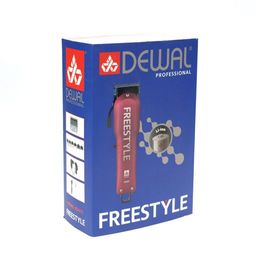 DEWAL.Машинка д/стр.FREESTYLE Red (0.5-2.0мм.нож45мм, 6нас.)/03-077(аккум+сеть) фото 6