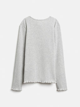 ACOOLA / Жакет (кардиган) детский для девочек Surna серый  фото 2