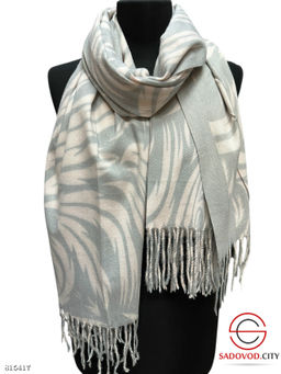 Палантин женский с принтом